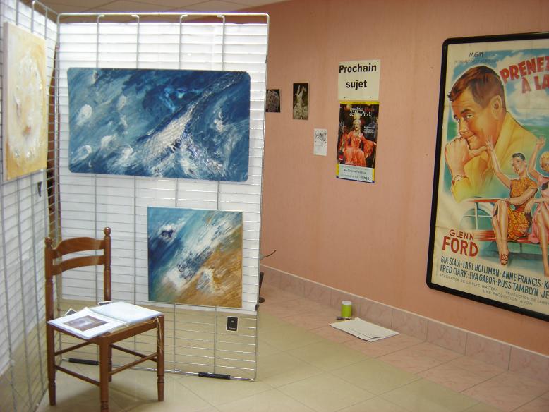 Exposition Projection Au Cinéma