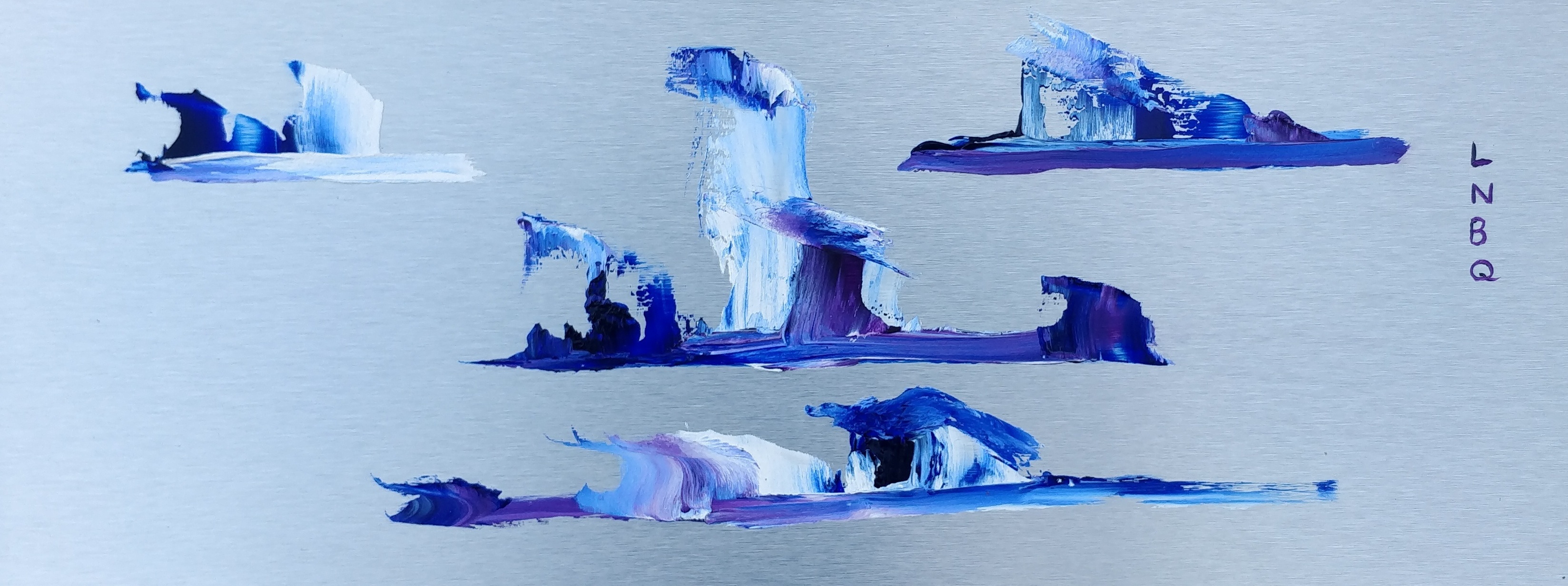 Huile travaillée au couteau Algajola1